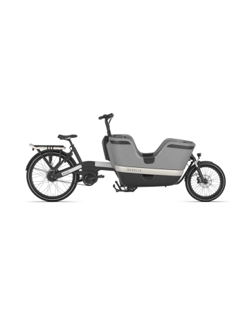 Vélo électrique cargo MAKKI Noir