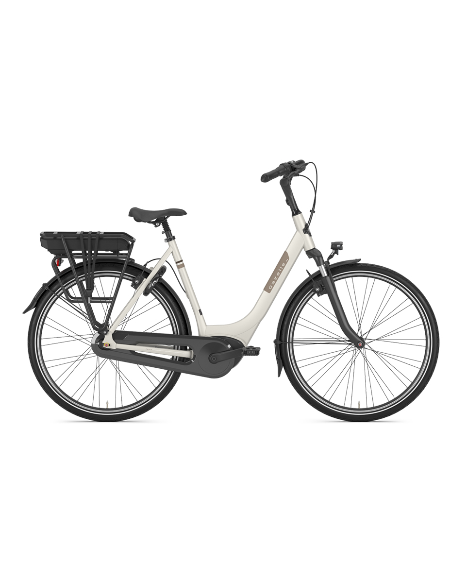 Vélo électrique urbain Unisexe PARIS C7+ HMB Blanc